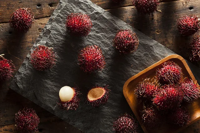 Fresh rambutan